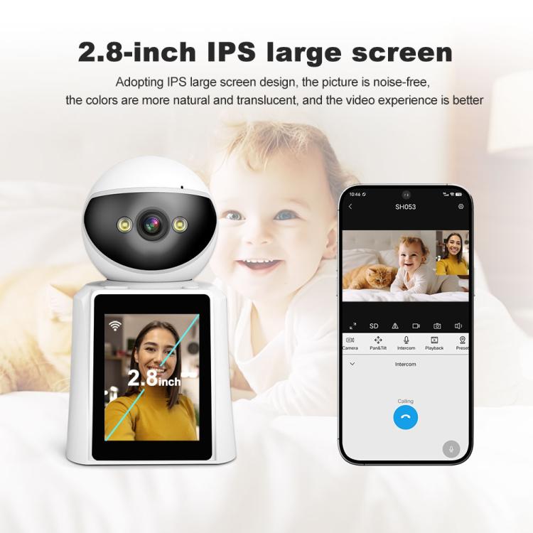 Srihome SH053 4MP 2.8 inch IPS Screen Smart Video Calling IP Camera Baby Monitor Srihome SH053 4MP 2.8 inch IPS Screen Smart Video Calling IP Camera Baby Monitor